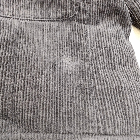 Lands' End Dark Brown Button Down Corduroy Fleece Lined Jacket Sz S - Picture 14 of 14